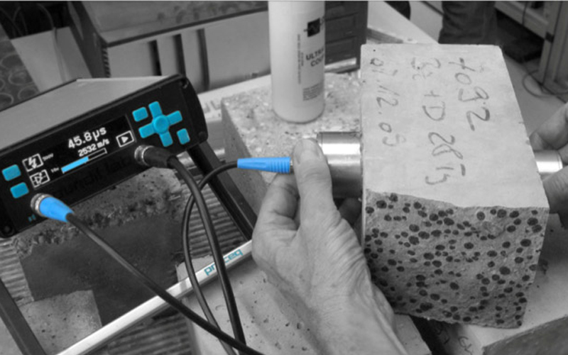 ULTRASONIC PULSE VELOCITY